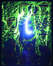 Glow in the Dark Art Print #10 Hyphy Biggie 2 SIZES includes free mini black light!!