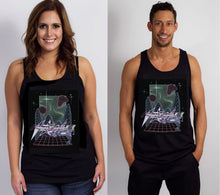 Drik the Villain Glow in the Dark Unisex Tank Top includes FREE MINI BLACK LIGHT