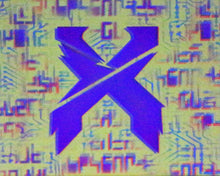 Head Banger Small Glow in the Dark Original Canvas 8x10" INCLUDES (1) FREE Purple Laser Pointer w/ Starry Tip