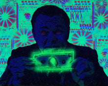 Wolf of Wall Street Small Glow in the Dark Original Canvas 8x10" INCLUDES (1) FREE Purple Laser Pointer w/ Starry Tip