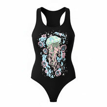 Jelly Fish Glow in the Dark Body Suits Black includes FREE MINI BLACK LIGHT