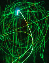 Spaceman Glow in the Dark Original Canvas 11x14" INCLUDES (2) FREE Purple Laser Pointer w/ Starry Tip