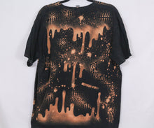 Bleach Art One of a Kind Wearable Art Extra-Large TShirt w/ Free Black Light