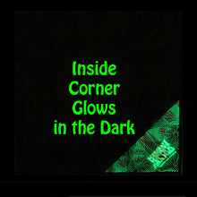 Hyphy Bandana Green MetaTrons Cube- Inside corner GLOWS includes FREE Mini Black Light