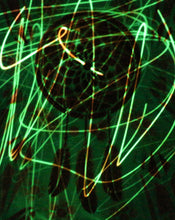 Hyphy Dream Catcher Glow in the Dark Original Canvas 8x10" INCLUDES (1) FREE Purple Laser Pointer w/ Starry Tip