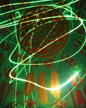 Hyphy Dream Catcher Glow in the Dark Original Canvas 8x10" INCLUDES (1) FREE Purple Laser Pointer w/ Starry Tip