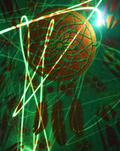 Hyphy Dream Catcher Glow in the Dark Original Canvas 8x10" INCLUDES (1) FREE Purple Laser Pointer w/ Starry Tip