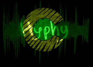 Hyphy Colorado Glow in the Dark Tshirt Blue includes FREE MINI BLACK LIGHT