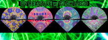 Matching Set UV REACTIVE Pink Bandana/Clack Fan SAVE $10 includes (2) Free Black Lights