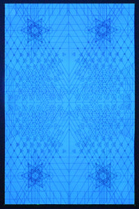 Glow in the Dark Tapestry 2 SIZES Starting at $99 Includes FREE UV LASERS w/ Starry Tip
