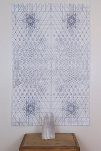 Glow in the Dark Tapestry 2 SIZES Starting at $99 Includes FREE UV LASERS w/ Starry Tip