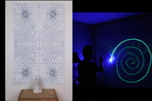 Glow in the Dark Tapestry 2 SIZES Starting at $89 Includes FREE UV LASERS w/ Starry Tip
