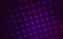 UV 5mw Purple Laser Pointer w/ Starry KALEIDOSCOPE TIP