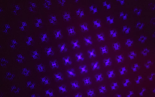 UV 5mw Purple Laser Pointer w/ Starry KALEIDOSCOPE TIP
