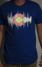 Hyphy Colorado Glow in the Dark Tshirt Blue includes FREE MINI BLACK LIGHT