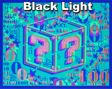 Glow in the Dark Art Print #9 Super Hyphy Tipsy 2 SIZES includes free mini black light!!