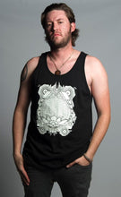 Totemical Glow in the Dark Unisex Tanks Black includes FREE MINI BLACK LIGHT